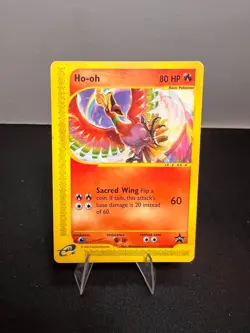 Pokemon Card Ho-oh Wizards of the Coast Series #52 Black Star Promo #52 - Image 1