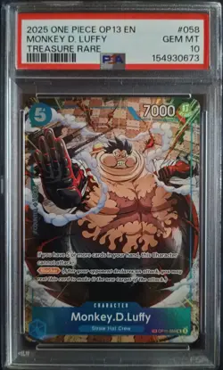 Monkey.D.Luffy - OP13-058 (TR) Carrying On His Will Foil - Image 1