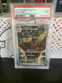 Kingambit 130 Sv: Scarlet & Violet Promo Cards Holo PSA 9 - Image 1