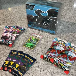 Pokemon Center Black Bolt Exclusive ETB + Free Graded Card and BOOSTER PACKS! 💎 - Image 2