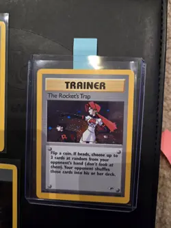Team Rocket Trainer Lot 5 Cards - 4 Holos, 1 Non-Holo Pokemon TCG 1999 - Ex - Image 3