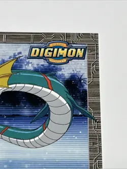 Digimon Seadramon #19 Collectible Trading Card 1999 - Image 3