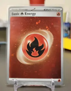 Pokemon Card - Scarlet & Violet 151 SVE002 - FIRE ENERGY Swirl - Image 1