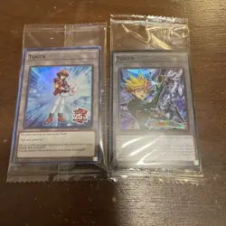 2 SEALED PROMO TOKEN Yu-Gi-Oh Cards! TKN5-EN012/TKN5-EN025 - Image 1