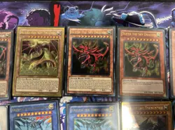 Yu-Gi-Oh Egyptian Gods Obelisk Slifer Ra Assorted Bulk Card Lot LP-NM - Image 3