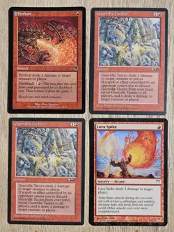 MTG - (x15) "Direct Damage" Red cards. Various sets/conditions. - Image 3