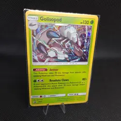 Golisopod SM52 Promo Holo Pokemon Card LP - Image 1