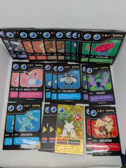 Lot Of 27 Pokemon Black Pokedex Trading Cards Peru All NM - Image 1