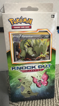 Pokemon Tyranitar Knock Out Collection 2017 2 Packs And 3 Promo Cards SEALED NEW - Image 1