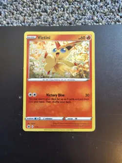 Victini 5/15 McDonalds Promo Light Play Pokemon Trading Card Game - Image 1