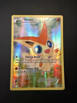 The Pokemon Company Victini XY Black Star Promo XY117 Holo Pokemon Card EN - Image 1
