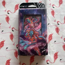 Nintendo Pokemon Trading Card Game: Ultra Rare Deoxys Pokemon V Battle Deck NIB - Image 1