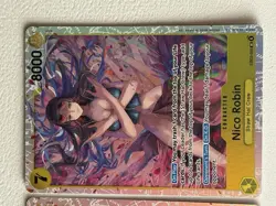 x2 NICO ROBIN (055) EB03-055 ONE PIECE Heroines Edition Foil BOTH Cards! Minty - Image 2