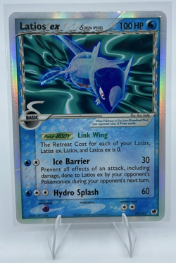Latios ex Delta Species 96/101 Dragon Frontiers Holo Pokemon TCG Card HP - Image 1