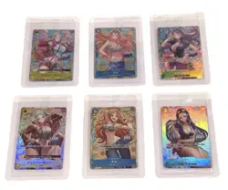 One Piece TCG EXCLUSIVE Asia Mini Tin Vol 2 Set of All 6 Promo Foil Cards SEALED - Image 1