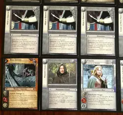 Decipher Lord Of The Rings RARE 22 Card Lot - Image 4