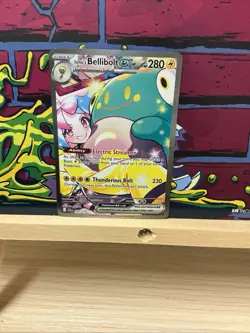 Pokemon Iono's Bellibolt ex 183/159 Sv09 Illustration Rare Holo 280 HP Card - Image 1
