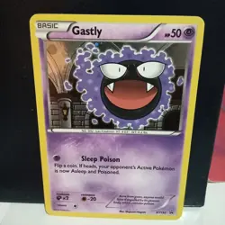 Gastly XY132 XY Holo (MP) pokemon trading card single - Image 2