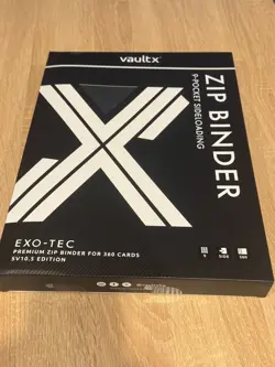 Vaultx SV 10.5 9-Pocket Binder for Pokemon Cards White/Black - New Sealed Rare - Image 3