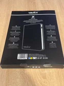 Vaultx SV 10.5 9-Pocket Binder for Pokemon Cards White/Black - New Sealed Rare - Image 4