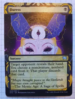 Duress - Mystical Archive - Strixhaven - MTG Card - Pack Fresh - NM - Image 1