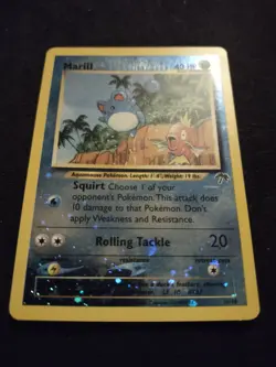 Marill 11/18 Pokemon Trading Card Game Southern Islands Lightly Played LP TCG - Image 1