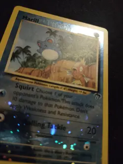 Marill 11/18 Pokemon Trading Card Game Southern Islands Lightly Played LP TCG - Image 2