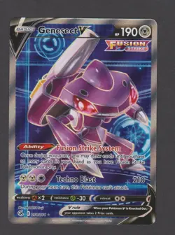 Genesect V - 254/264 - Fusion Strike - Holo Rare Pokemon Card - Image 1