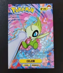 CELEBI No. 251 Johto Attacks Cards Top Peruvian Set Gold Holo Foil - Image 1