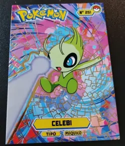 CELEBI No. 251 Johto Attacks Cards Top Peruvian Set Gold Holo Foil - Image 2