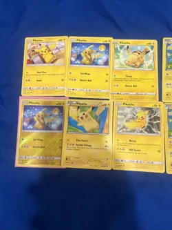 Pikachu Lot of 10 Pokemon Cards Set - great for collections! - Image 2