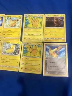 Pikachu Lot of 10 Pokemon Cards Set - great for collections! - Image 3