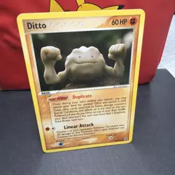 Pokemon TCG Ditto EX Delta Species Card 62/113 Lp Condition - Image 1