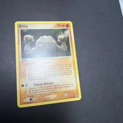 Pokemon TCG Ditto EX Delta Species Card 62/113 Lp Condition - Image 3