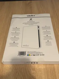 Vaultx SV 10.5 9-Pocket Binder for Pokemon Cards White/Black - New Sealed Rare - Image 4