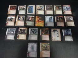Lord Of The Rings TCG CCG Trading Cards Lot Of 22 Decipher 2001 LP Non Foil - Image 1
