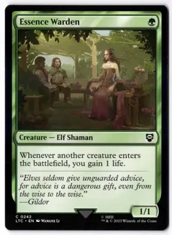 Essence Warden LTC 242 Magic: The Gathering C NM - Image 1
