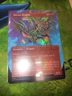 Shivan Dragon 1993 Rare Secret Lair Countdown Kit Magic: The Gathering Foil NM - Image 1
