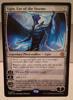 Ugin, Eye of the Storms Tarkir: Dragonstorm (TMD) Regular Near Mint Mythic MTG - Image 1