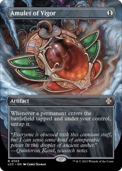 MTG Amulet of Vigor (Borderless) - 103 / English / Near Mint - Image 1