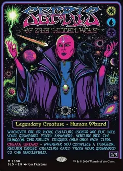 Sefris of the Hidden Ways - Extended Art SLD NM MTG - Image 1