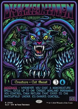 Displacer Kitten - Extended Art SLD NM MTG - Image 1