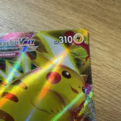 Pikachu VMAX SWSH286 Black Star Promo Ultra Rare Holo Pokemon TCG Card NM - Image 3