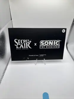 MTG Secret Lair x Sonic the Hedgehog: Friends & Foes (Rainbow Foil) New Sealed - Image 1