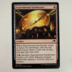 Experimental Synthesizer - 138/302 - Kamigawa: Neon Dynasty - MTG - Image 1