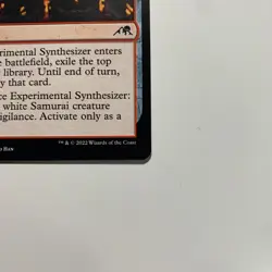 Experimental Synthesizer - 138/302 - Kamigawa: Neon Dynasty - MTG - Image 4