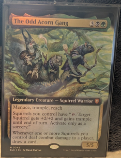 The Odd Acorn Gang (Extended Art) Commander: Bloomburrow Foil - Image 1