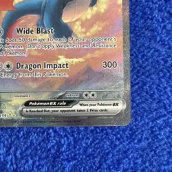 2025 Pokemon Scarlet & Violet Journey Together #187 Salamence ex SIR - Image 5