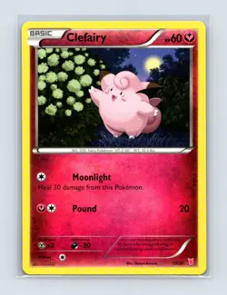 Clefairy 69/111 Common Furious Fists Pokemon Lightly Played - Image 1