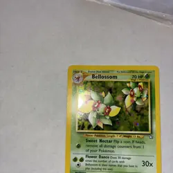 Pokemon TCG Bellossom Neo Genesis Holo Unlimited Rare Card 3/111 - Image 3